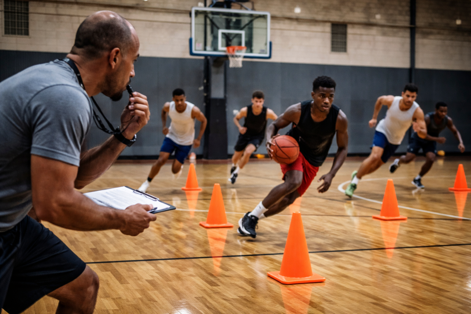 Potada Teknik Atolye basketbol antrenmani